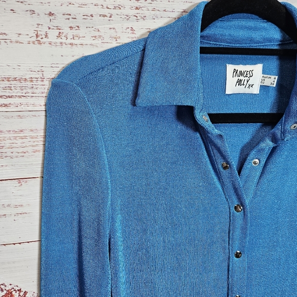 Princess Polly button up mini dress - Picture 3 of 14